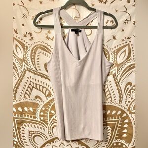 Banana Republic Silver Gray Top